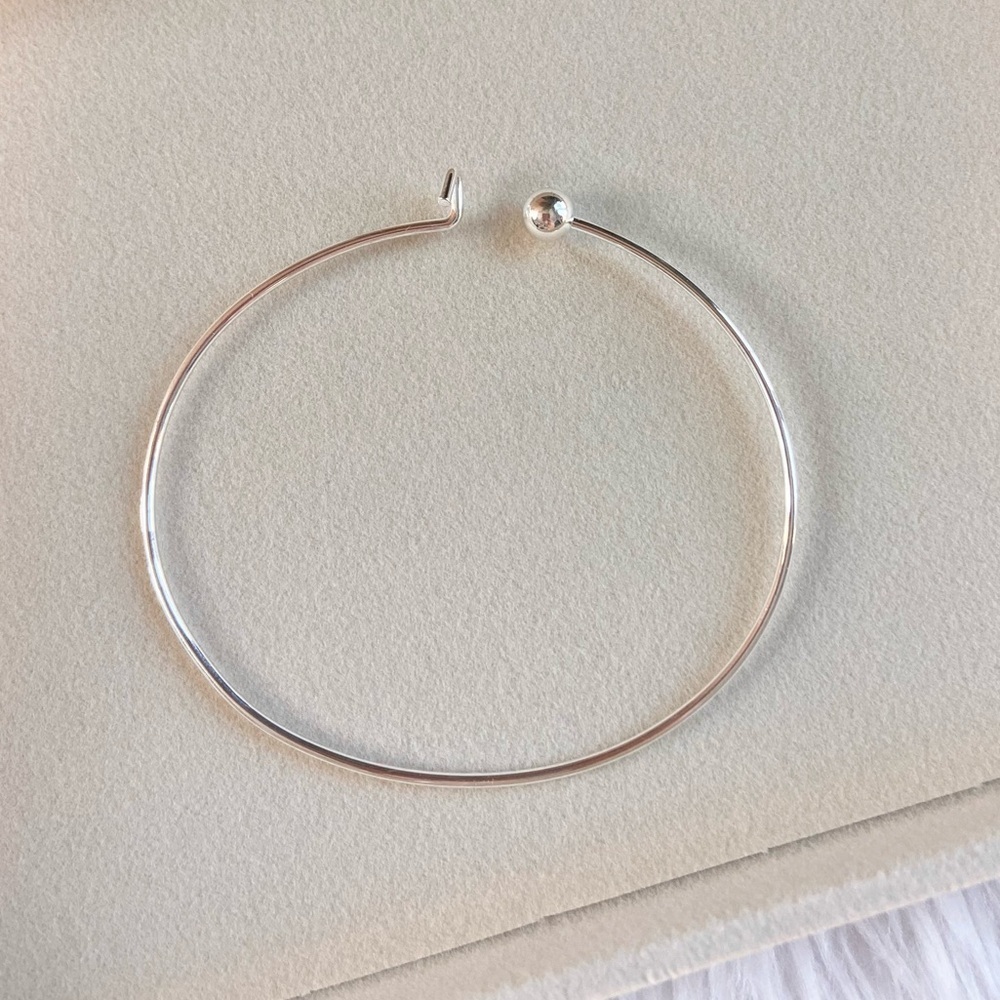 Silver Bangle - Picture 3 of 3